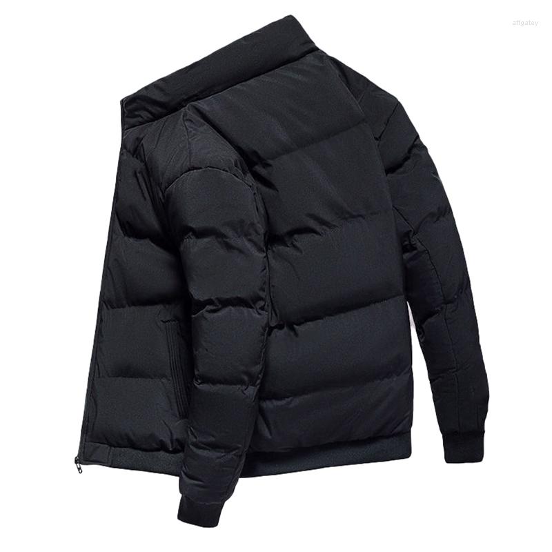 

Men's Down Jacket Thick Coat White Fur Winter Men Luxury Long Mens Man, Khaki