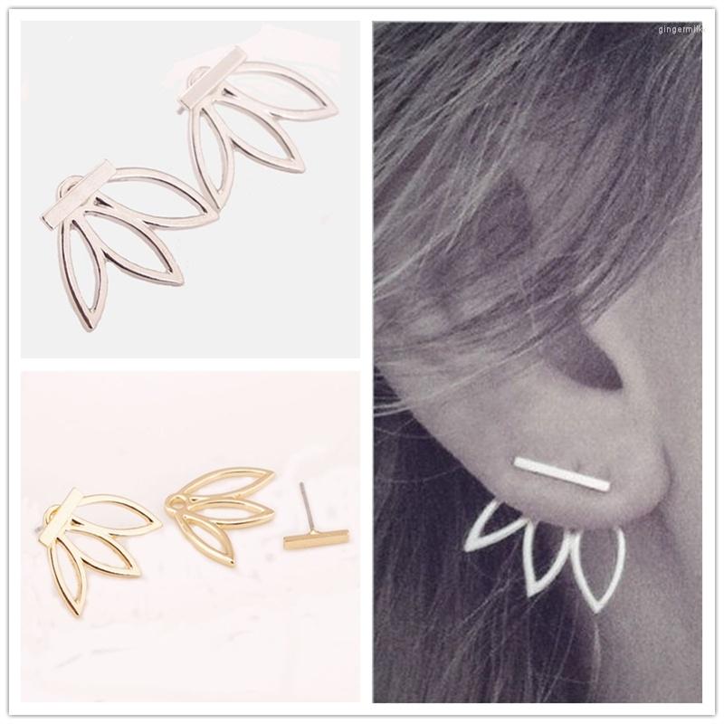 

Dangle Earrings 1 Pair And Silver Plated Leave Crystal Drop Fashion Statement Jewelry For Women Gift