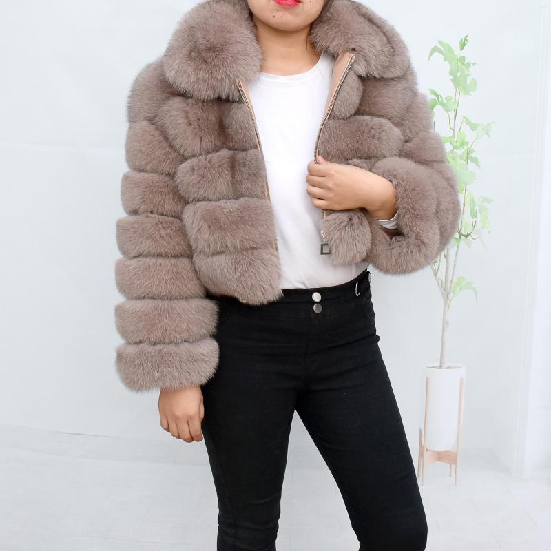

Women' Fur 2022 Winter Real Coat Women' Fashion Coats Natural Lapel Jacket Style, Beige