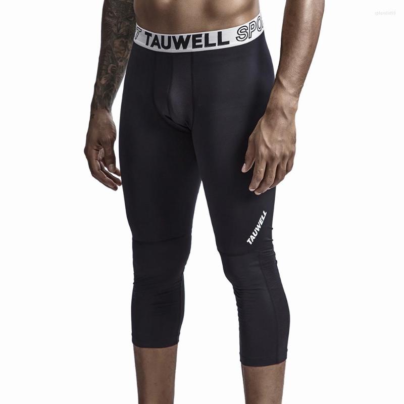 

Men' Pants Men' Fitness Compression Sports Leggings Running Basketball 3/4 Stretch Workout Tight Fit Sexy Casual Lounge, Black