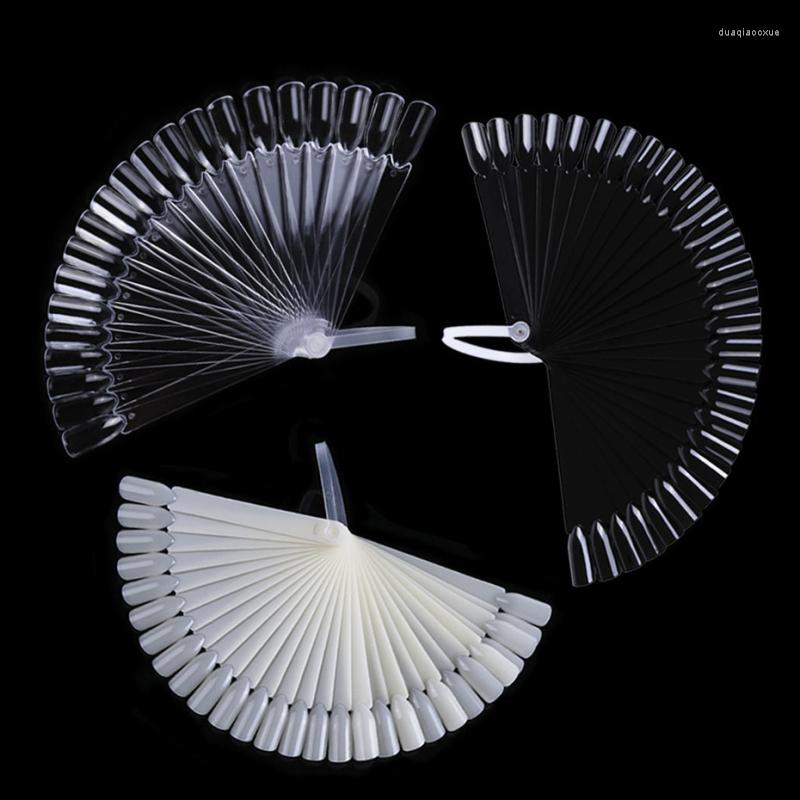 

False Nails 2022 Nail Art Polish Gel Tip Practice Card Display Fan Swatch Multiple Pieces Tools, 02