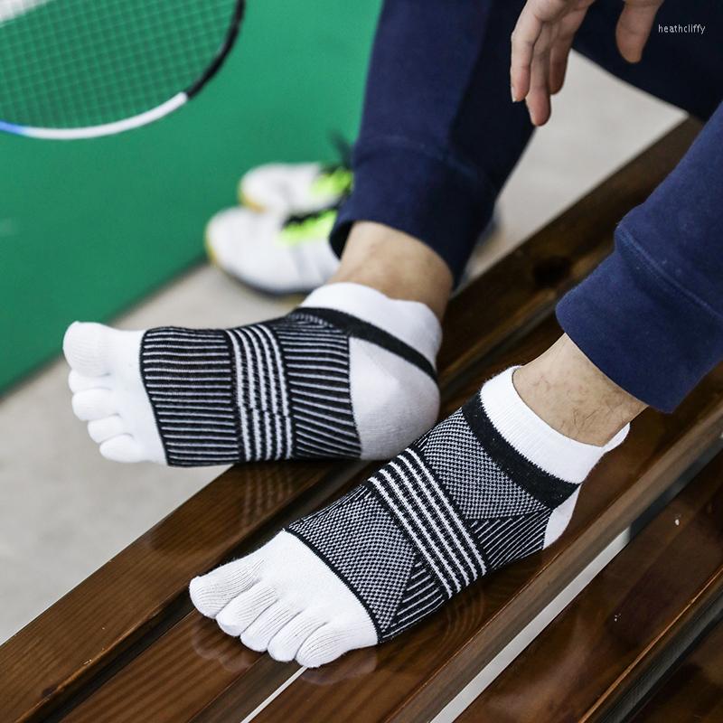 

Men's Socks 5 Pairs Male Mesh Five Finger For Men's Thin Summer Split Toe