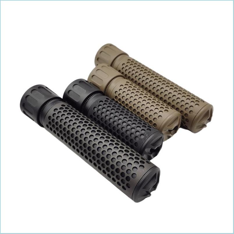 

Tactical Accessories Toy Dummy Tactical Kac Silencer Upgrade Material Decorative Toys 14Mm/19Mm Competitive Equipment Cs Hunting Acce Dhztf