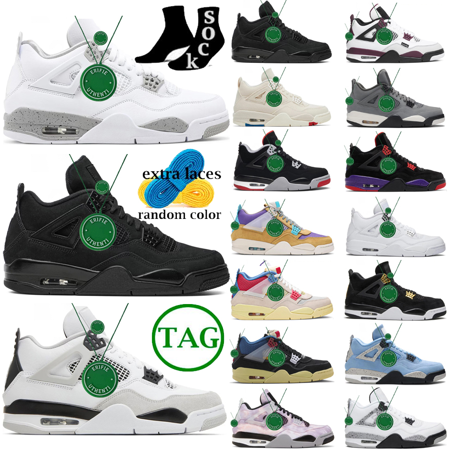 

Off guava ice 4 basketball shoes mens jumpaman 4s Noir white x Black Cat Taupe Haze Wild Things Desert Moss sneakers Infrared Lemon Venom Blank Sports Shoes 40-47, Color # 38