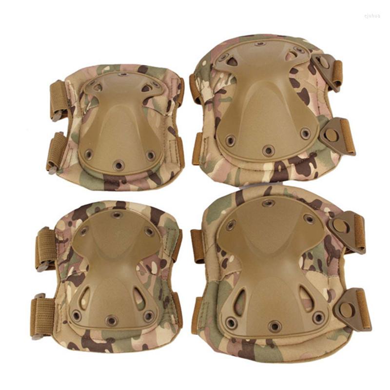

Knee Pads 4PCS Tactical Protector Hunting Game Elbow Outdoor Military Army Set, Bg