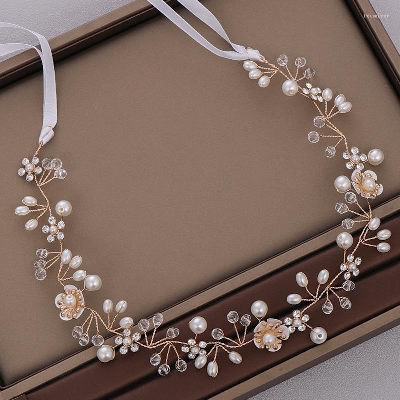 

Headpieces Bridal Headband Hand-woven Flower Wedding AccessoriesHeadpieces
