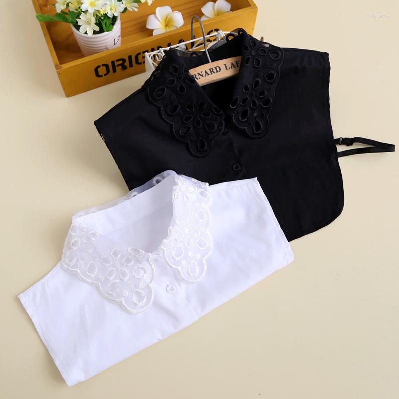 

Bow Ties Women Girls Lapel Fake Collar Shirt Detachable Half Blouse Tops False Collars Vestido Decor Female Nep Kraagie