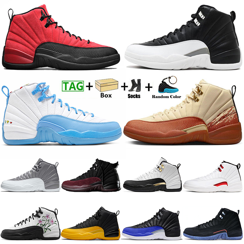

jumpman 12 12s mens retro basketball shoes outdoors sneakers stealth twist hyper royal black burgundy crush taxi royalty twist utility, The shoe box