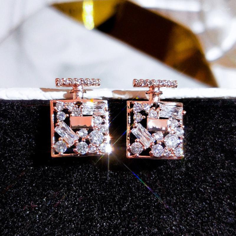 

Stud Earrings Exquisite Fashion Small Trend Star Perfume Box Design Creative