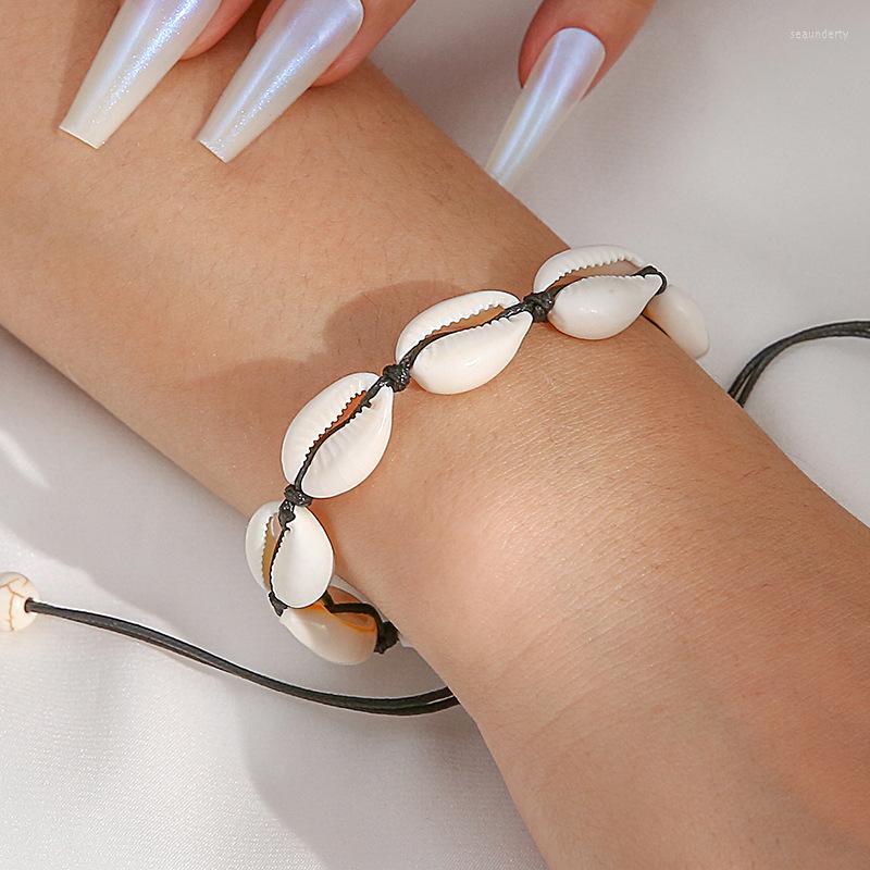 

Anklets 8 Shell Accessories Anklet Bracelet Bohemian Ethnic Style Adjustable Female