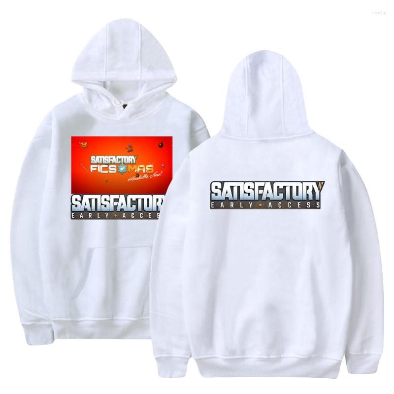 

Men's Hoodies Satisfactory Hoodie Game Clothes Streetwear Personalization Casual Fashion Unique, Navy14