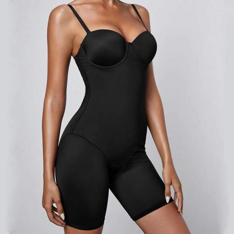 

Women's Shapers Bodysuit Shapewear Women Seamless Shaper Slimming Underwear Tummy Control Reductive Girdle With Bra Panties Bulifter, Beige