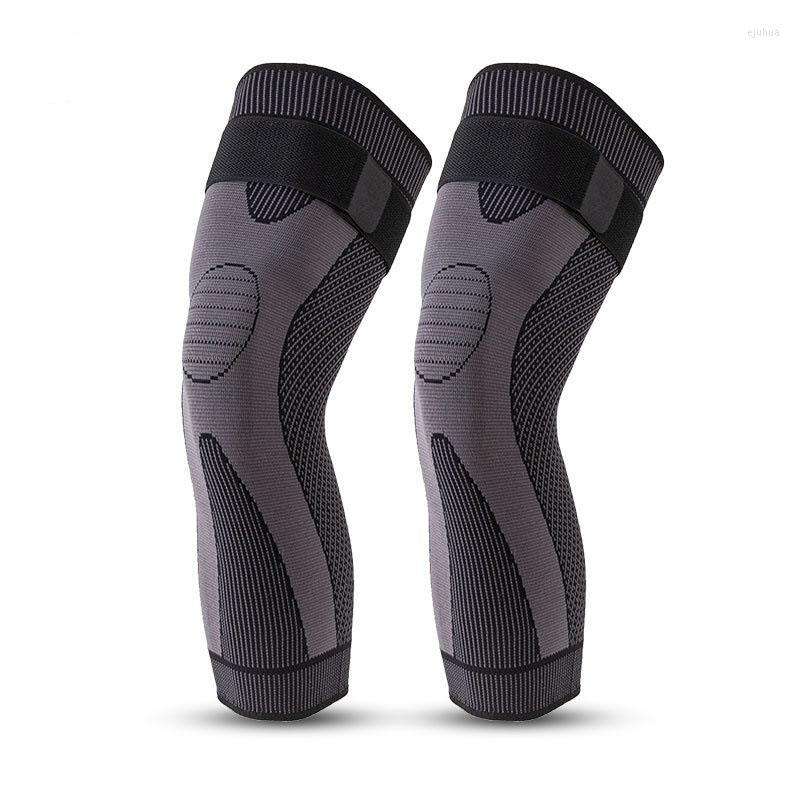 

Knee Pads 2PCS Sports Protective Sleeve Anti-Slip Running Squat Fitness Support Knitting Breathable Flexible, 1 pair black