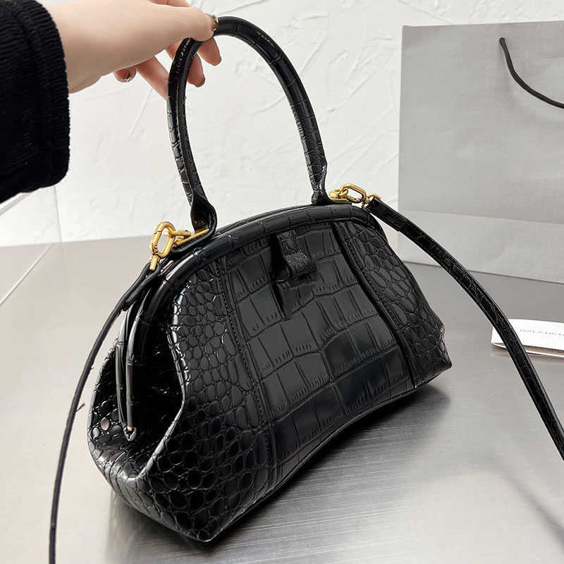 

Evening BagsHandbags Shell Bags Women Alligator Shoulder Crossbody Lady Shopping Bag Handbag Purse Lady Genuine leather Plain Fashion, Pink-silver b