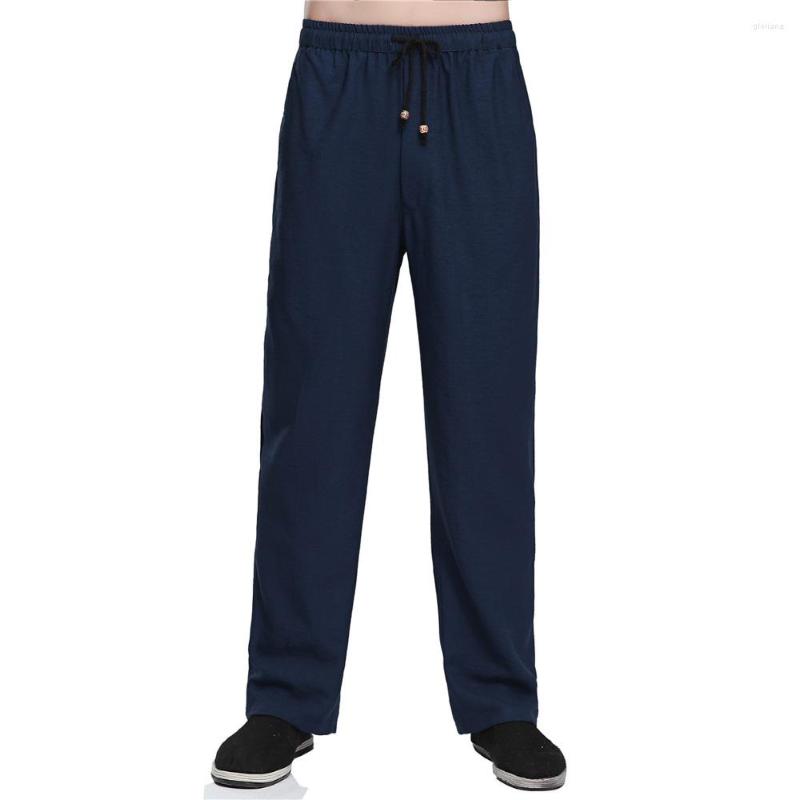 

Men's Pants Shanghai Story Chinese Traditional Clothing Tai Chi Men KungFu Taiji 3 Color, Black