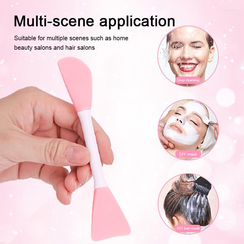 

Makeup Brushes 1Pcs Mask Brush Multifunction Facial Stirring Soft Silicone Cosmetics Make Up Easy To Clean