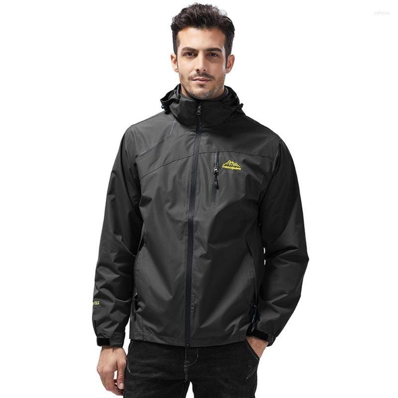 

Men's Jackets Spring And Autumn Outdoor Sports Lovers' Assault Jacket Men's Women's Windproof, Dark grey