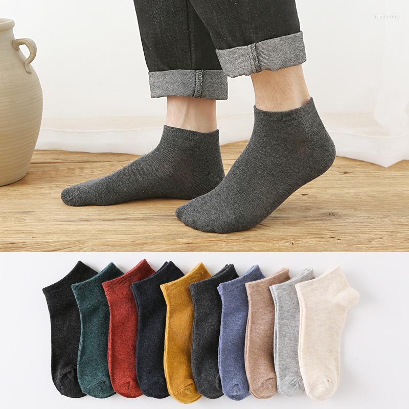 

Men's Socks 4 Pieces 2 Pairs/set High Quality Men's Cotton 11 Colors Male Business Brand Deodorant Outdoor Baseball, White