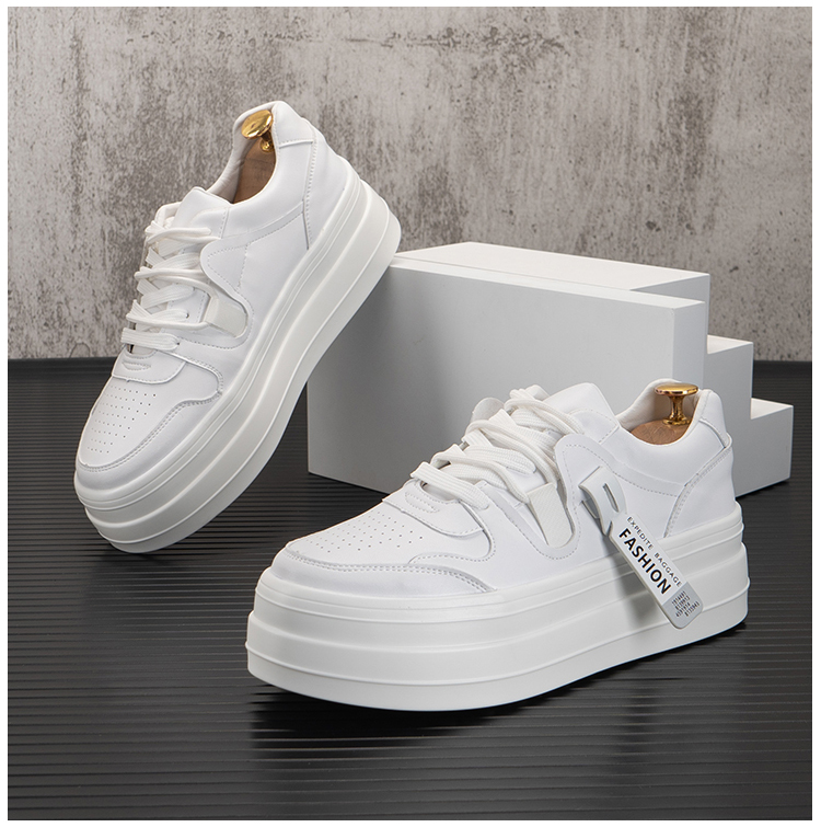 

New Arrival Men White Flat Shoes Lace-up Comfortable Sneaker for male tenis masculino adulto Top Quality Casual Shoes