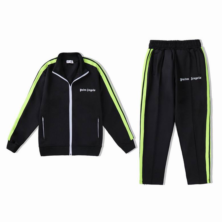 26Color Palm Angels MAG Designer Marque Pull Survêtement Imprimé Tigre Mode Homme Casual Style Polyvalent Automne Hiver Ensemble Taille S-XL