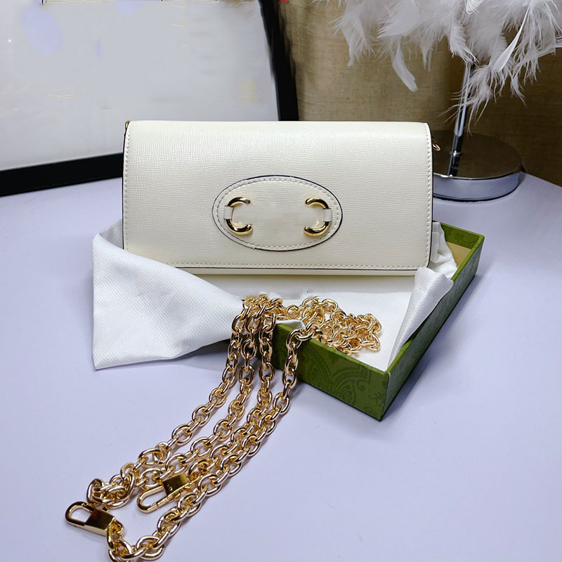 

Designer Mini Chain Bag Crossbody Envelope Bag Flap Shoulder Messenger Bags Women Handbags Small Purse Genuine Leather Classic Buckle Quality Pouch 4 Colors 621893, Just a box