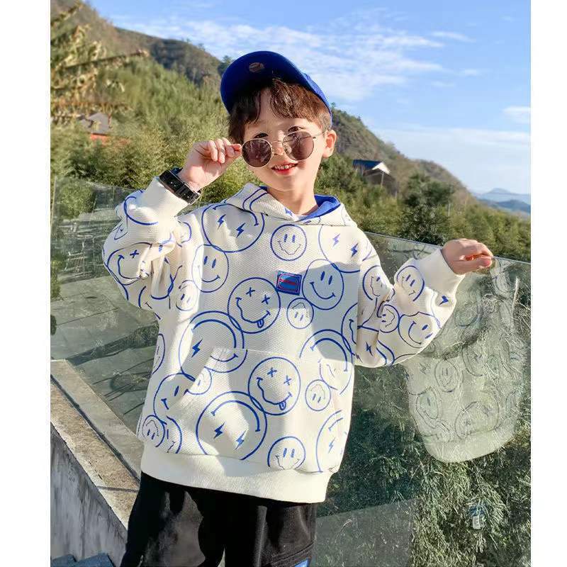 

Pullover Teen Boys Sweatshirt Spring Autumn Long Sleeve Children Boy Tops Letter Print Bottoming Shirt Kids 6 8 10 12 14 Y 221010, Beige