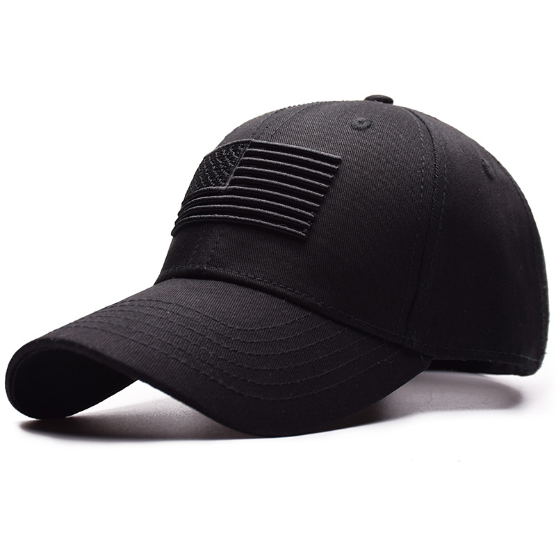 

Fashion Cotton Baseball Cap Bone Men Tactical Army Military Dad Hat American USA Flag Hip Hop Hat Sport Trucker Caps gorras, Grey