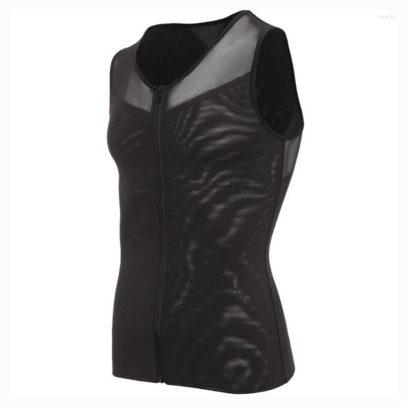 

Men's Body Shapers Men's Shapewear Slim Underwear Shaper Men Waist Tummy Control Tight Slimming Suit Neoprene Sweat Vest Weight Loss