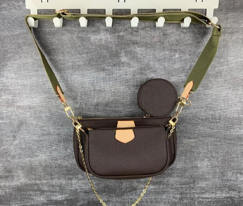 

Multi Pochette Accessoires Bags Luxury Fashion Women Shoulder 3 Piece Set Cross Body Messenger Handbag Women 3pcs Designer Louiseity Crossbody bag