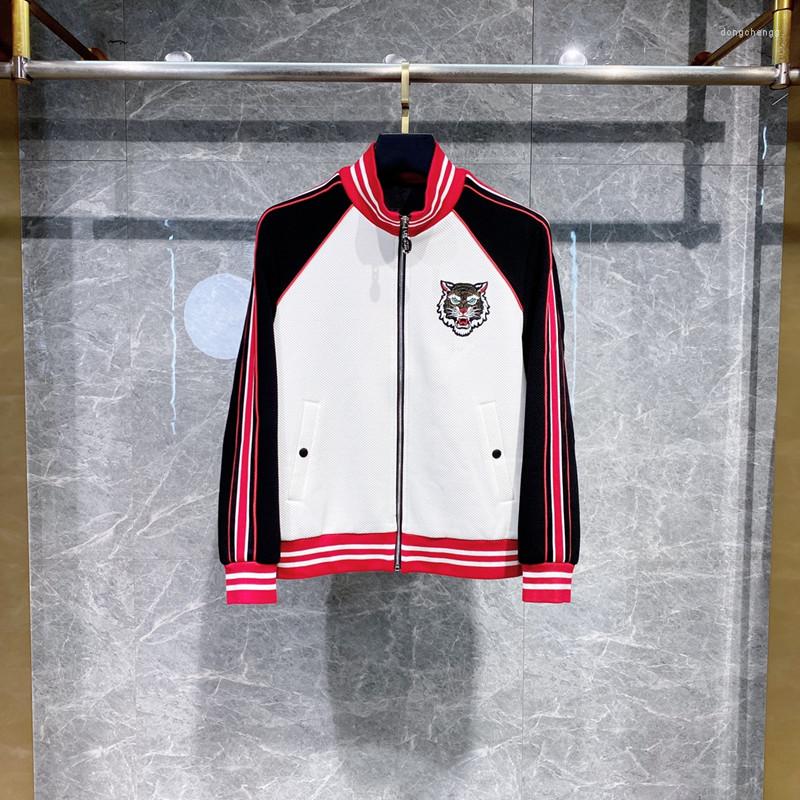 

Men's Jackets S081020 Fashion Men's Coats & 2022 Runway Luxury European Design Party Style Clothing