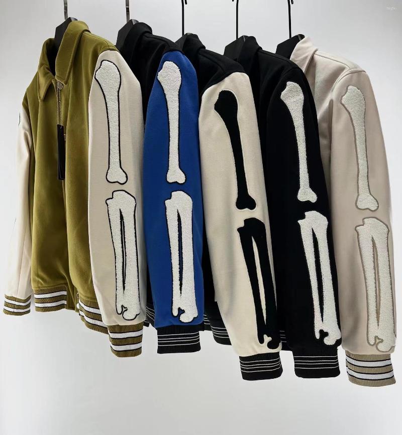 

Men' Jackets High Quality Autumn Winter Embroidered Slim Jacket Baseball Men Women