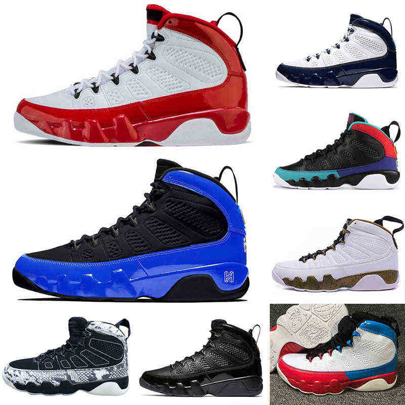 

9 9s IX Jumpman 23 Men Outdoor Shoes Gym Red 3M Racer Blue UNC OG Space Jam release Bred Traine air JORDON jordens, C1 gym red