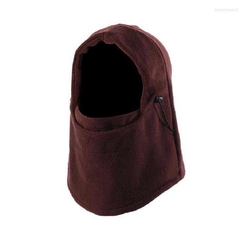 

Bandanas Winter Outdoor Cycling Sports Cold-proof Headgear Plus Fleece Polar Scarf Warm And Windproof Hat Mask