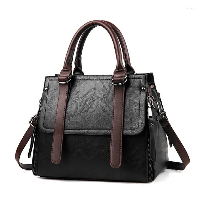 

Evening Bags 2022 Pu Shoulder & Handbags All-match Portable Air Fashion Crossbody Large Capacity Single Women's Messenger Bag, Black