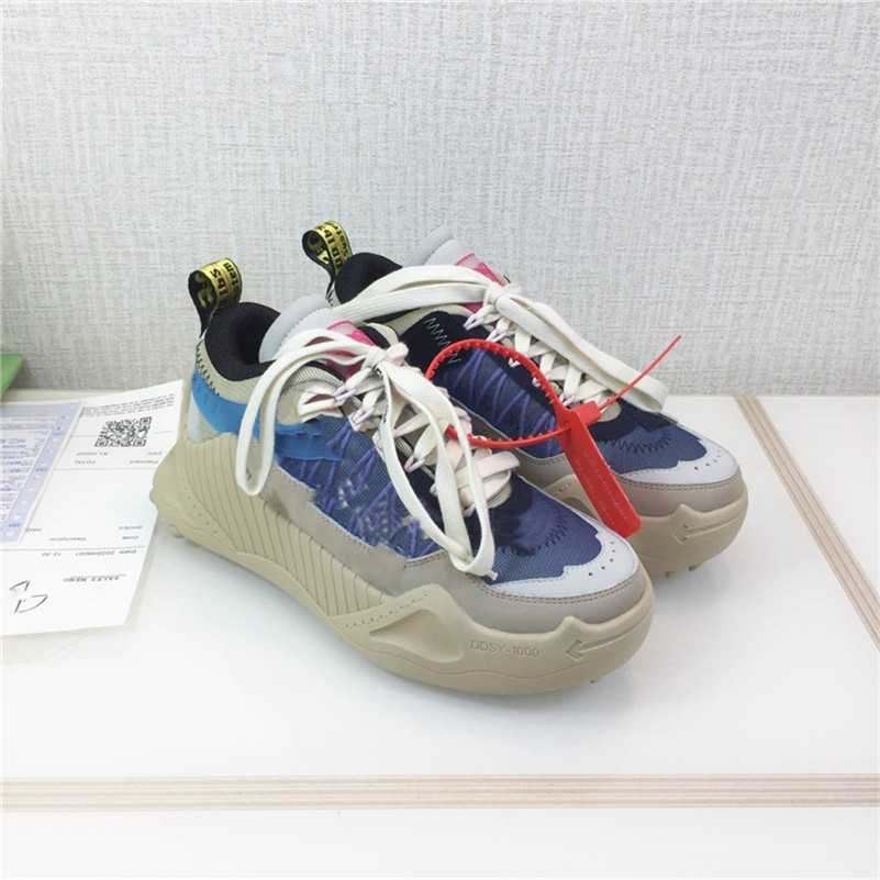 

Designer Luxury Off Casual Shoes ODSY-1000 GALAXY PURPLE MULTICOLOR Trainers Sneakers With Original Box, 26