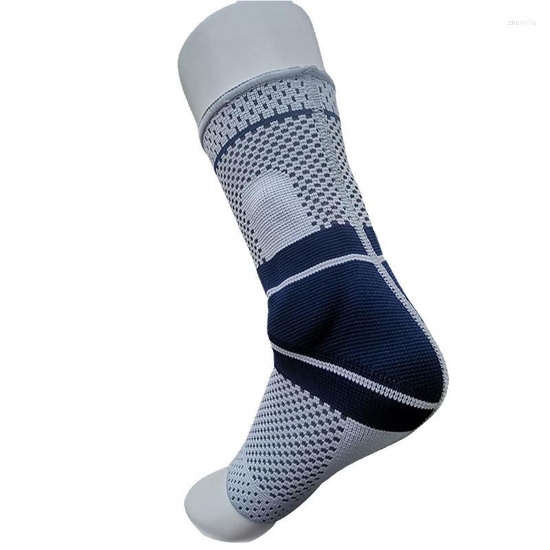 

Ankle Support Brace Sock Foot For Men Sports Women & Strap Heel Protectors Sleeve, Gray