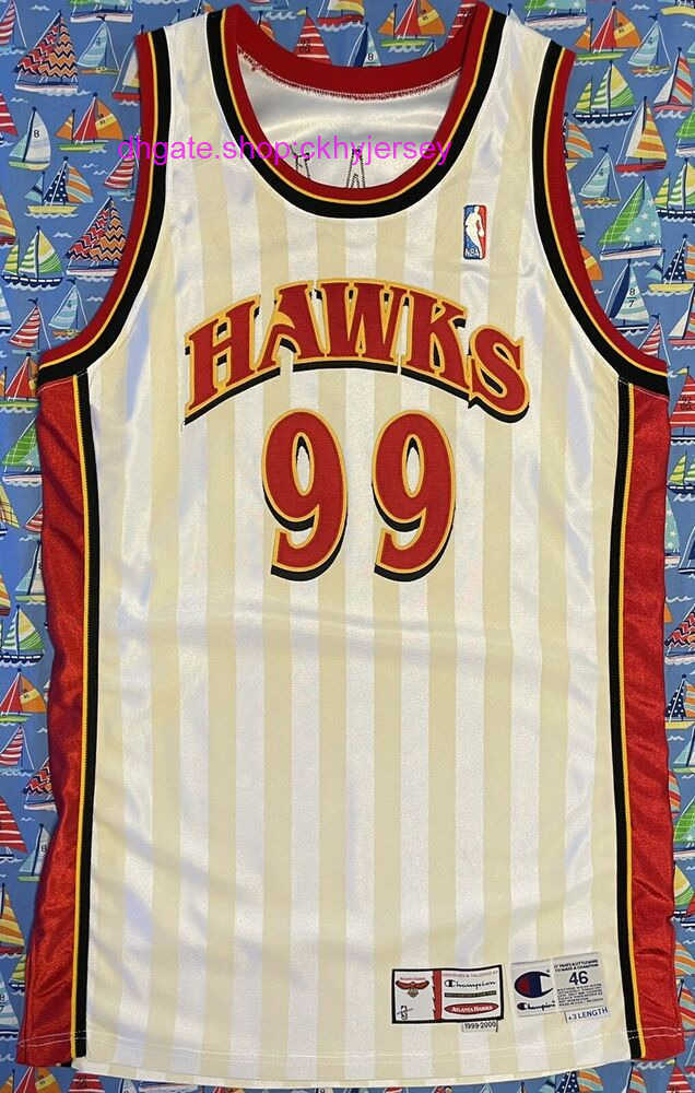 

New Jerseys Stitched Authentic Cheap Retro Champion 1999 Top ATL Basketball Jersey Mens Kids Throwback Jerseys, Same as picture