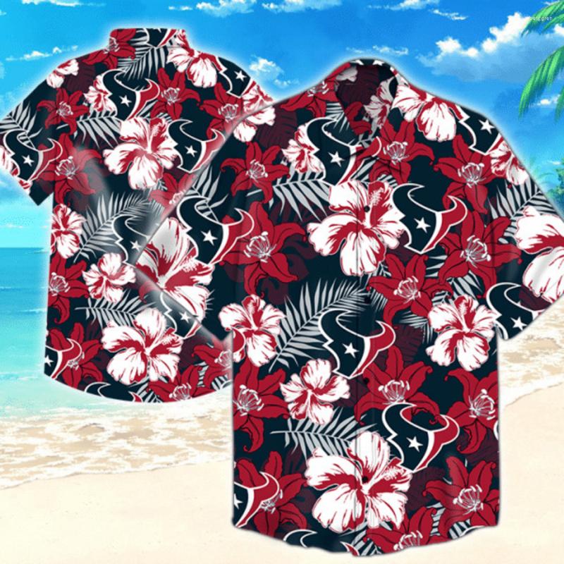 

Men' Casual Shirts Camisa Hawaiana De Manga Corta Para Hombre Ropa Calle Masculina Con Estampado Flamenco Hip-Hop Vacaciones Y Playa, Cl001668