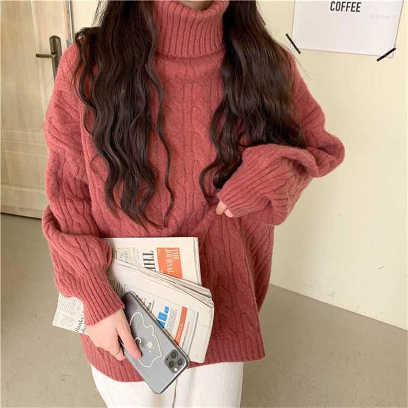 

Women's Sweaters Women's Arrival Autumn Winter Sweater Women Turtleneck Jumper Casual Long Sleeve Soft Warm Female Many Sizes Pick, Light blue