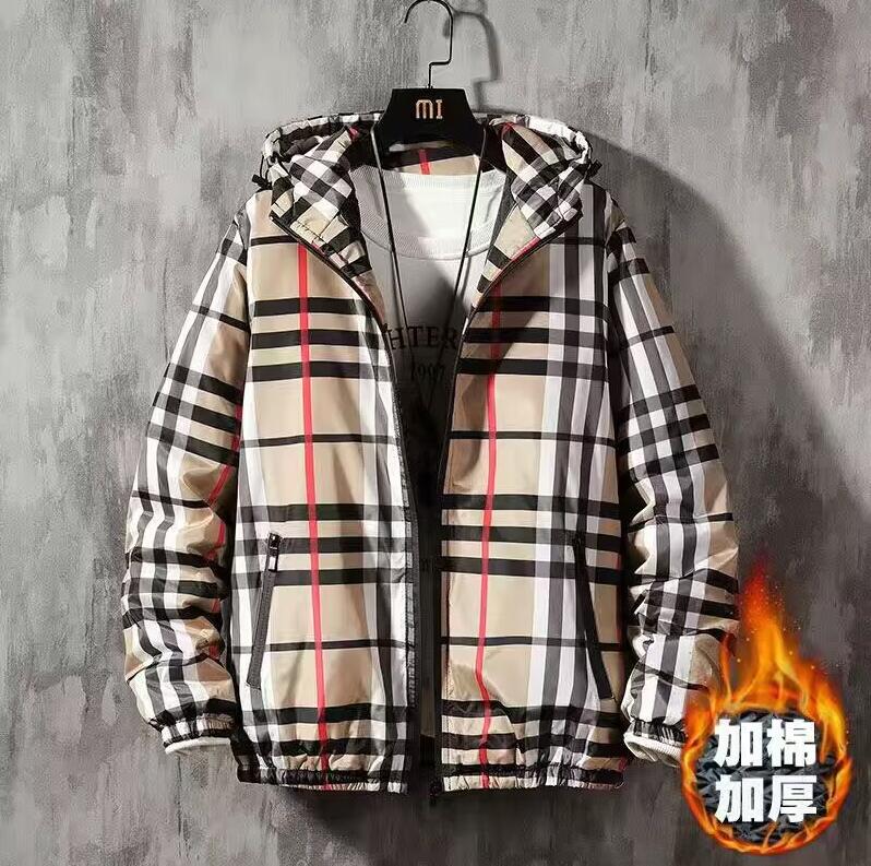 

Men's Outerwear Cross border foreign trade men jacket cotton padded clothes Europe station autumn winter mens coat Korean top clothes, W2
