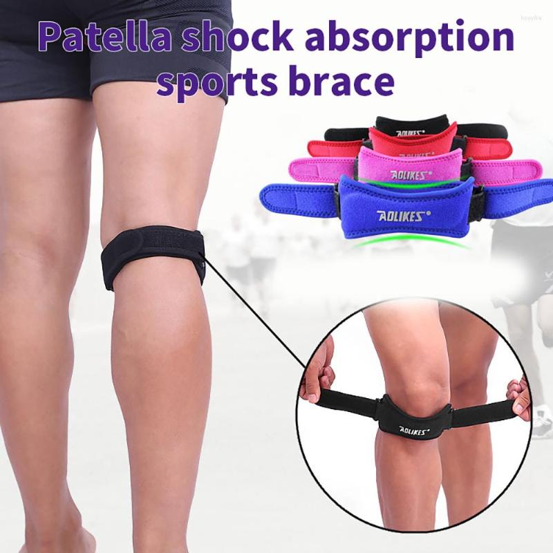 

Knee Pads 1pc Damping Patella Brace Adjustable Strap Stabilizer Pain Relief Bandhiking Soccer Basketball Volleyball, Red