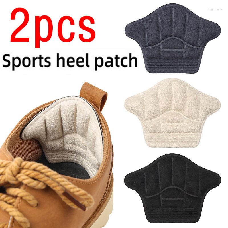 

Women Socks 2pcs Insoles Patch Heel Pads For Sport Shoes Adjustable Size Antiwear Feet Pad Cushion Insert Insole Protector Back Sticker, Black b