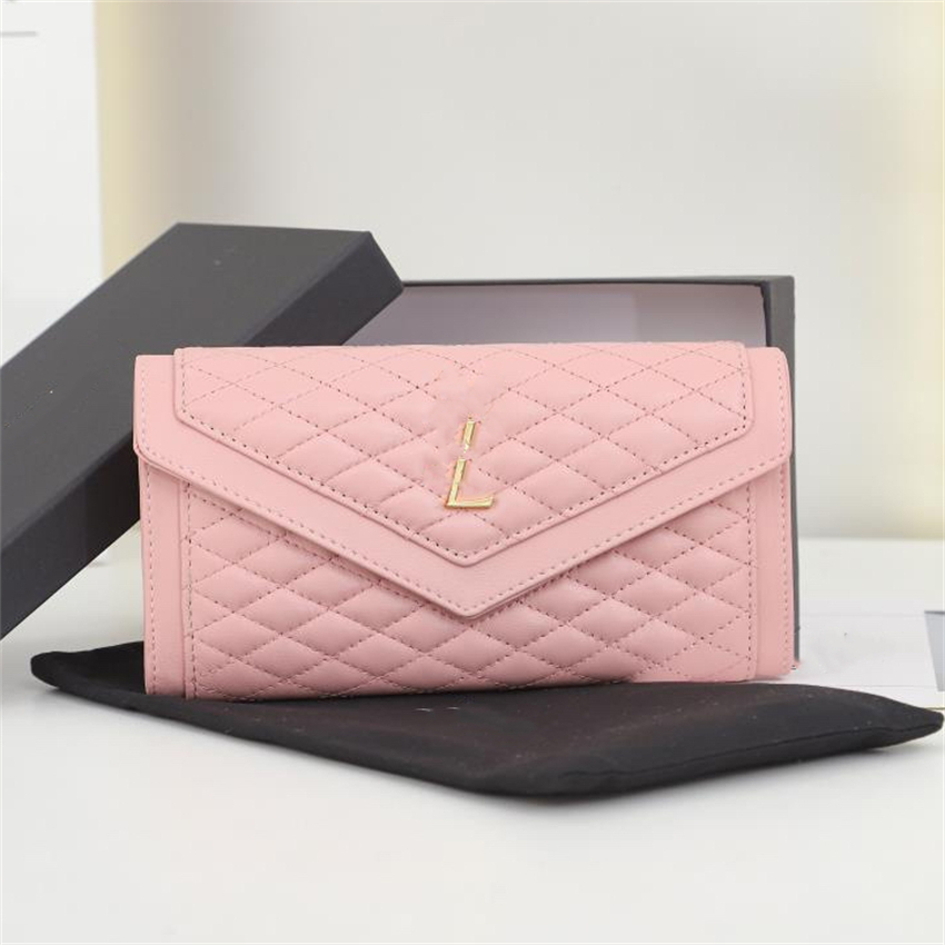 

Fashion Men' Wallet Yslity Luxury Design Mini Women' Business Card Holder Single Zipper Long Square Card Bag 02-06