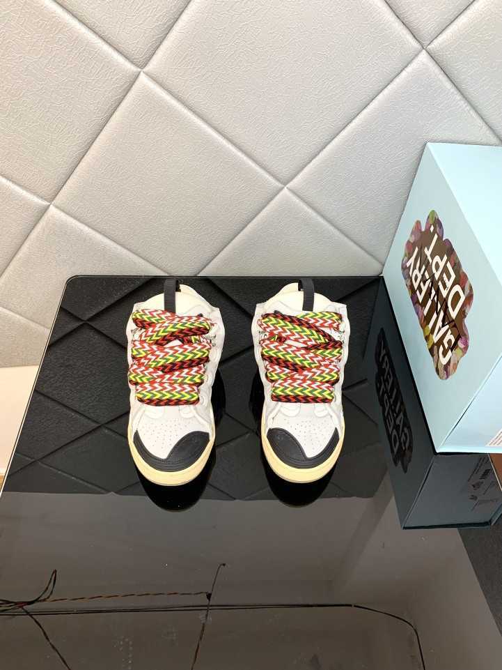 

high quality Langfan designer Bread Shoes Fashion Men and Women Couples Casual Moral Training Graffiti Shoes, Pink