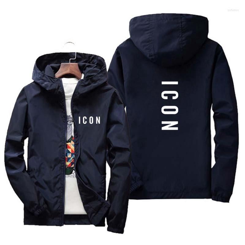 

Men's Jackets 2022 -selling Brand Men's Jacket Spring And Autumn Outdoor Hooded Large Size Windbreaker Thin Zipper, Color2