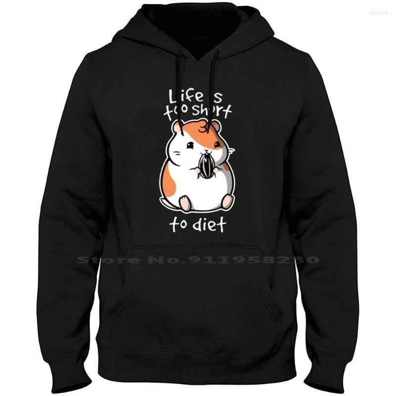 

Men's Hoodies Life Is Too Short To Diet For Dark Hoodie Sweater 6XL Big Size Cotton Halloween Cute Die Ark, Fhoodie-navy