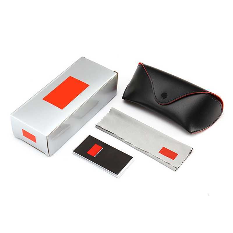 

Brand Case for Sunglasses Eyeglasses Protective Eyewear Accessories Packaging 10sets Rb Lychee Pattern Coffee Color Soft Bag Glasses Case