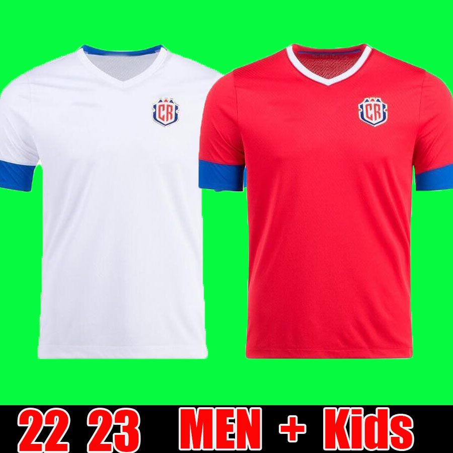 

2022 Costa Rica soccer jersey home 22 23 J.VARGAS DUARTE A.CONTRERA VENEGAS J.CAMPBELL G.TORRES F.CALVO football uniform shirts ADULT MEN SHORT SLEEVE, 2022 away
