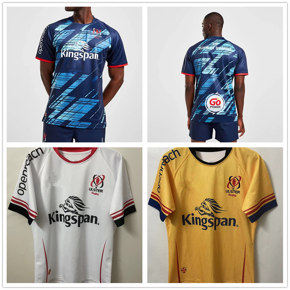 

New style 2023 ulster home away Rugby Jersey Fans Tops Tees ULSTER rugby shirt big size 5xl Custom name, 2022 away