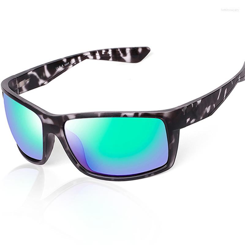 

Sunglasses Classic Reefton Polarized Men Driving Glasses Square Frame Vintage 580P Sport Sun Male Goggle UV400 Gafas